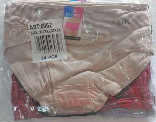 Dámské spodní kalhotky (velké velikosti) (XL-3XL)