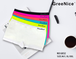 Dámské nohavičkové bezešvé spodní kalhotky GREENICE (M-2XL)