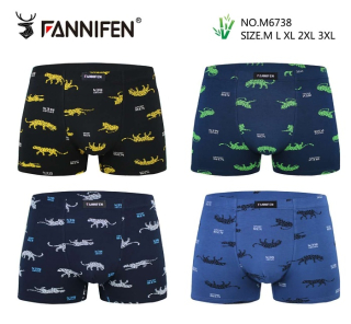 Pánské bambusové trenkoslipy (boxerky) Pesail (M-3XL)