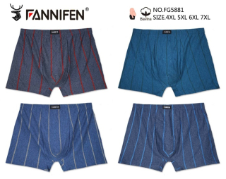 Pánské trenkoslipy (boxerky) Pesail (4XL-7XL) VELKÉ VELIKOSTI