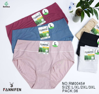 Dámské BAMBUSOVÉ spodní kalhotky Fannifen (L-3XL)