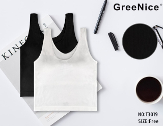 Dámské krátké bezešvé tílko GREENICE (uni)