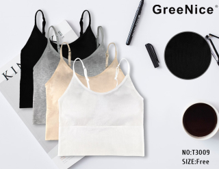 Dámské krátké bezešvé tílko GREENICE (uni)