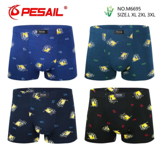 Pánské bambusové trenkoslipy (boxerky) Pesail (M-3XL)