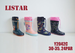 Dětské holinky mix LISTAR (30-35)