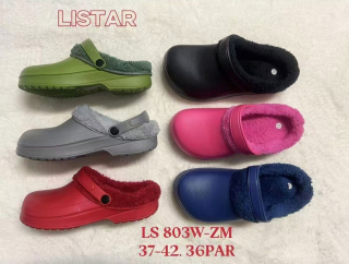Dámské zateplené gumové nazouváky (crocs)  (37-42)