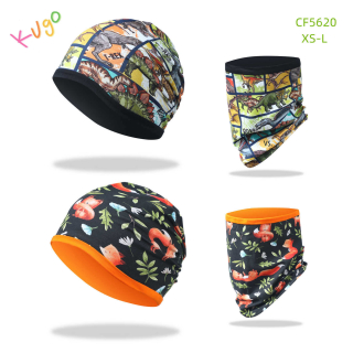 Dívčí a chlapecká podzimní čepice + nákrčník KUGO (XS-L)