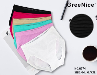 Dámské bezešvé kalhotky GREENICE (M/L-2XL)