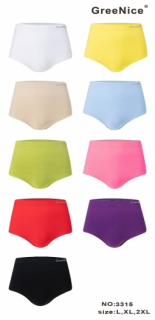 Dámské bezešvé kalhotky GREENICE (L-2XL)