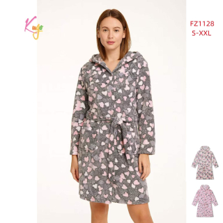 Dámský hebký župan KUGO (S-2XL)