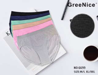 Dámské bezešvé kalhotky GREENICE (M/L-2XL)