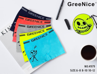 Chlapecké bezešvé trenkoslipy GREENICE (6-12)