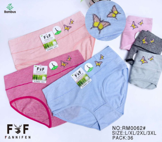 Dámské BAMBUSOVÉ spodní kalhotky Fannifen (L-3XL)