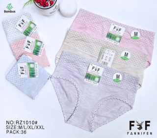 Dámské BAMBUSOVÉ spodní kalhotky Fannifen (M-2XL)