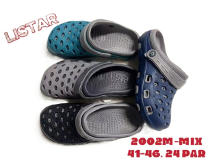 Pánské gumové nazouváky/crocks/ LISTAR (40-45)