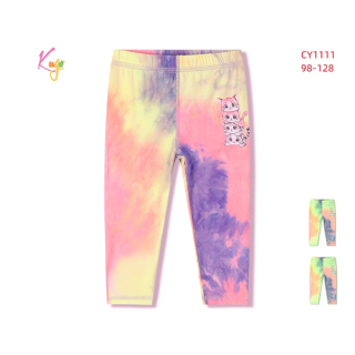 Dívčí batikované legíny KUGO (98-128)