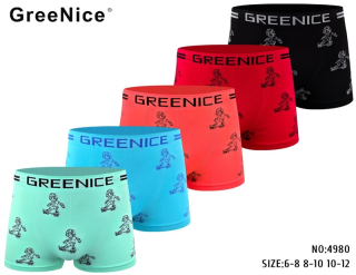 Chlapecké bezešvé trenkoslipy GREENICE (10-16)