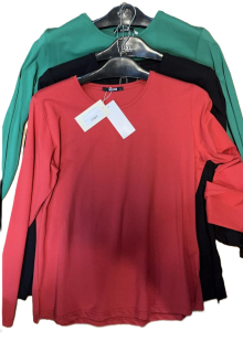 Dámské triko s dlouhým rukávem  Benter (M-2XL)