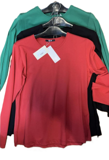 Dámské  triko s dlouhým rukávem  Benter (XL-4XL)