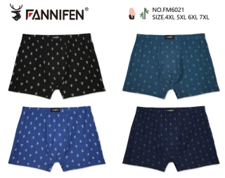 Pánské  trenkoslipy (boxerky) Pesail (4XL-7XL) VELKÉ VELIKOSTI