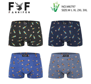 Pánské bambusové trenkoslipy (boxerky) Pesail (M-3XL)