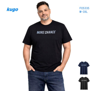 Pánské triko s krátkým rukávem KUGO (M-3XL)