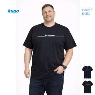 Pánské triko s krátkým rukávem KUGO (M-3XL)