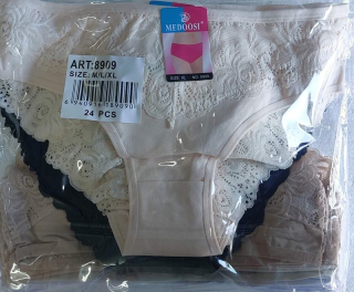 Dámské krajkové spodní kalhotky  (M-XL)