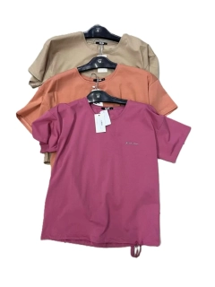 Dámské triko s krátkým rukávem BENTER (XL-4XL)