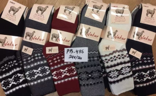 Dámské thermo vánoční  ponožky AMZF (35-42)