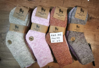 Dámské thermo vánoční ponožky AMZF (35-42)