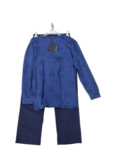 Pánské dlouhé noční pyžamo BENTER (M-2XL)