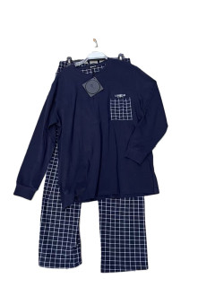 Pánské dlouhé noční pyžamo BENTER (X-4XL)