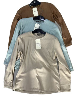 Dámské triko s dlouhým rukávem Benter (M-2XL)