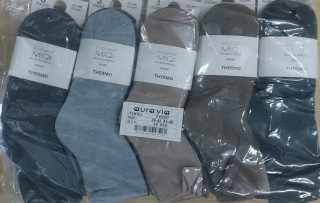 Pánské thermo vysoké ponožky AURA-VIA (39-46)