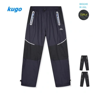 Pánské a dámské zateplené šusťákové kalhoty (M-2XL)